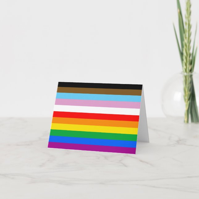 LGBTQ+ INCLUSIVE PRIDE FLAG ANNOUNCEMENT (Front)