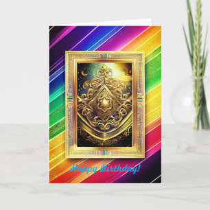 LGBTQ+ Jewish Birthday Card