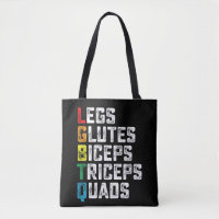 LGBTQ Legs Glutes Biceps Triceps Quads Funny Gym
