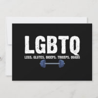 LGBTQ Legs Glutes Biceps Triceps Quads Gym Lover