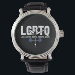 LGBTQ Legs Glutes Biceps Triceps Quads Gym Lover Watch<br><div class="desc">LGBTQ Legs Glutes Biceps Triceps Quads Gym Lover</div>