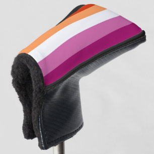 LGBTQ+ Lesbian Flag Stripes Pride Golf - Head Cover