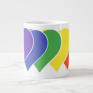 LGBTQ+ LGBTQ Gay Pride Equality Trans Transgender Large Coffee Mug