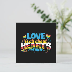 LGBTQ - Love Is All About Hearts