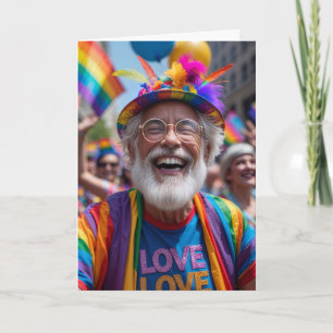 LGBTQ Love is always love Card