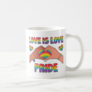 LGBTQ - Love Is Love - Pride Coffee Mug