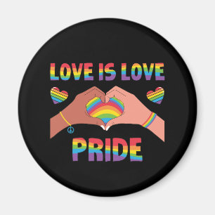 LGBTQ - Love Is Love - Pride Magnet