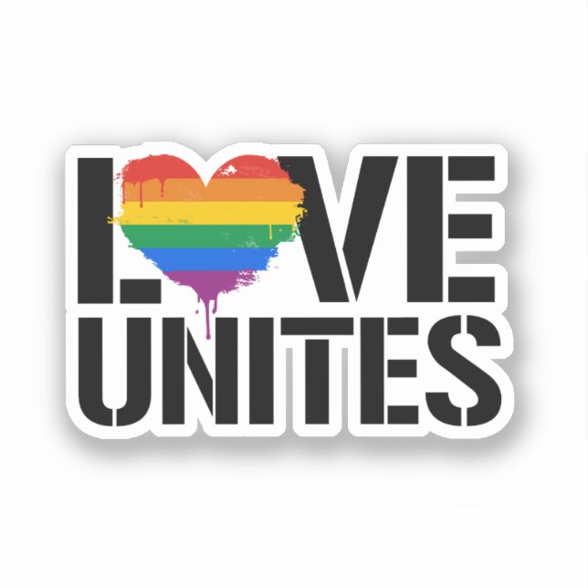 LGBTQ LOVE UNITES (Front)