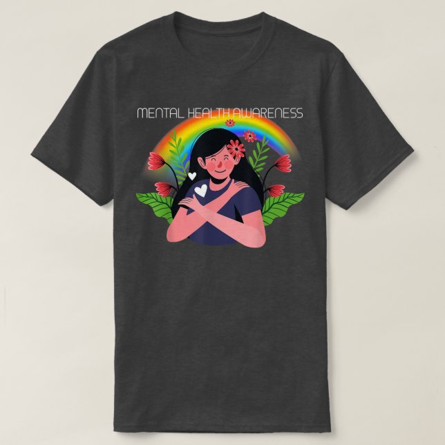 Lgbtq Mental Health Awareness 3010  T-Shirt (Design Front)