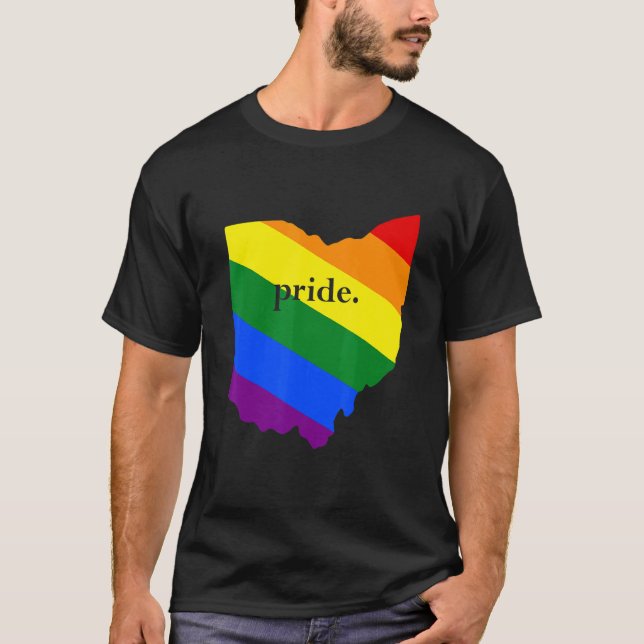 LGBTQ+ Ohio Pride T-Shirt (Front)