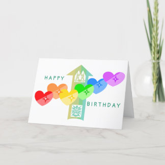 LGBTQ Original Art Birthday Card