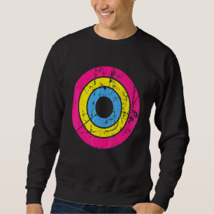 Lgbtq Pansexual Pride Flag Circle Lgbtqia+ Pansex Sweatshirt