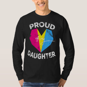Lgbtq Pansexual Pride Flag Proud Of My Lgbt Pan Da T-Shirt
