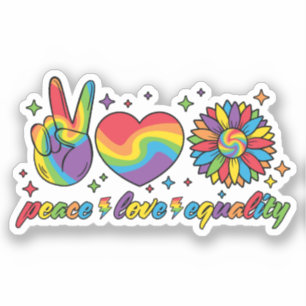 LGBTQ - Peace, Love, Equality