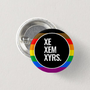 LGBTQ+ Philadelphia Pride Flag (QPOC) 3 Cm Round Badge