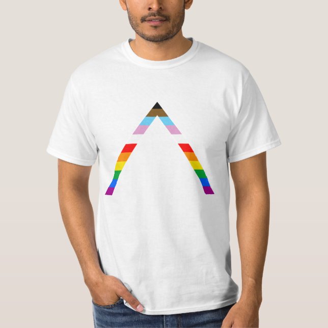 LGBTQ POC Ally Symbol T-Shirt (Front)