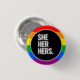 LGBTQ Pride 3 Cm Round Badge