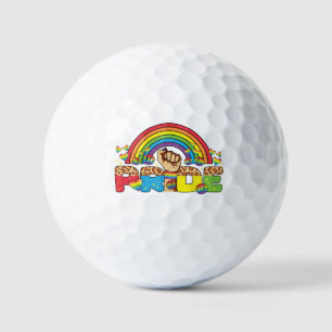 LGBTQ - Pride and Rainbow Golf Balls
