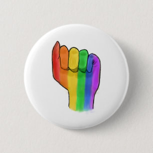 LGBTQ+ Pride Button Pin