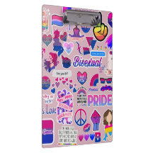 LGBTQ+ pride clipboard