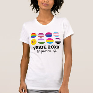 LGBTQ+ Pride Custom Text T-Shirt