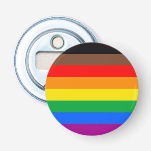 LGBTQ Pride Flag (8 Stripes) Bottle Opener