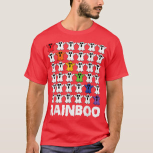 LGBTQ Pride Ghost Rainbow Boo Ghost Funny Rainboo  T-Shirt