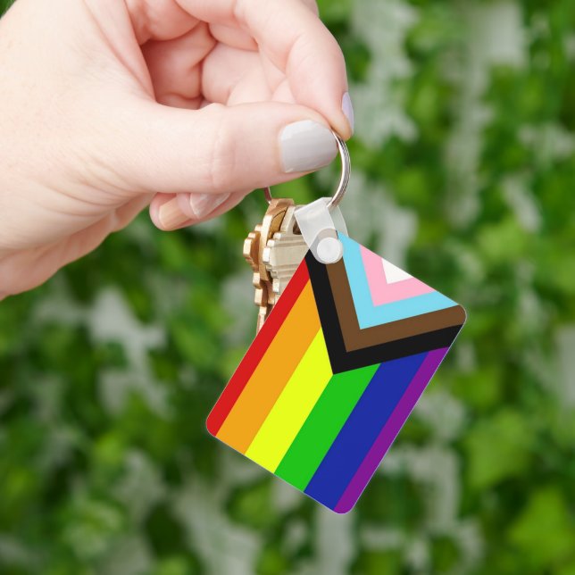 LGBTQ+ Pride Key Ring (Hand)