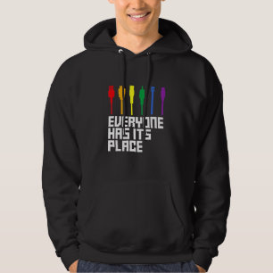 Lgbtq Pride Month Cable Connector Hoodie