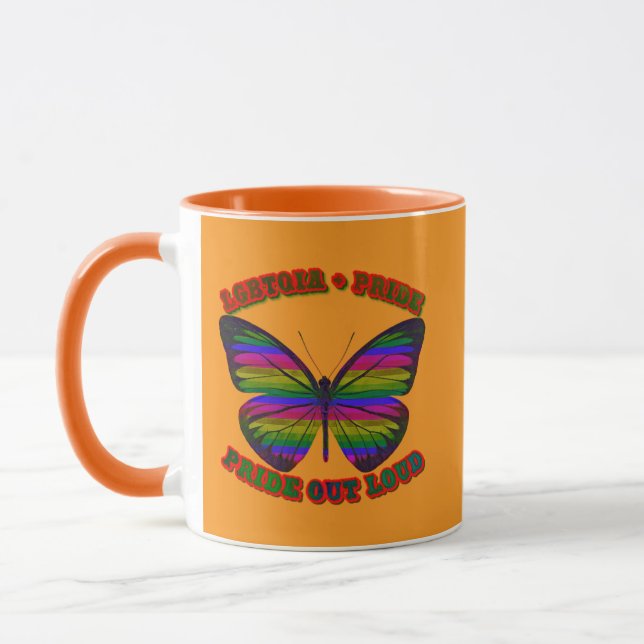 lgbtq pride mug (Left)