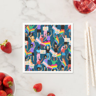 LGBTQ+ Pride Napkin