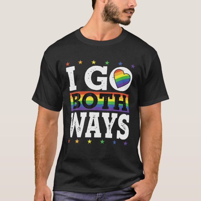 LGBTQ Pride Non Binary Proud Ally Trans   T-Shirt (Front)