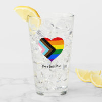 LGBTQ & Pride - Rainbow Progress Flag Shot Glass