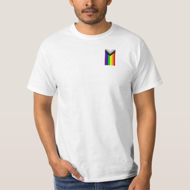 LGBTQ+ Pride  T-Shirt (Front)