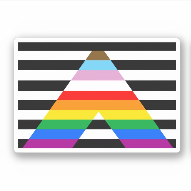 LGBTQ Progress Ally Pride Flag (Front)