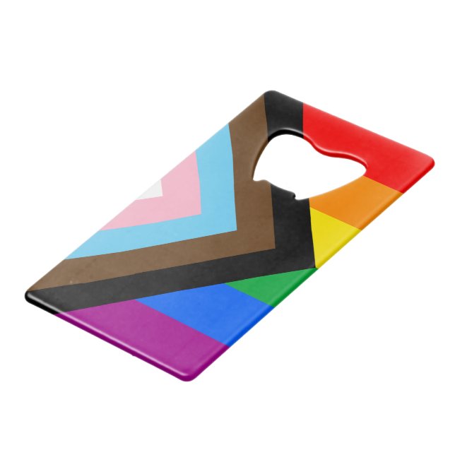 LGBTQ+ Progress Pride (Front Angled)