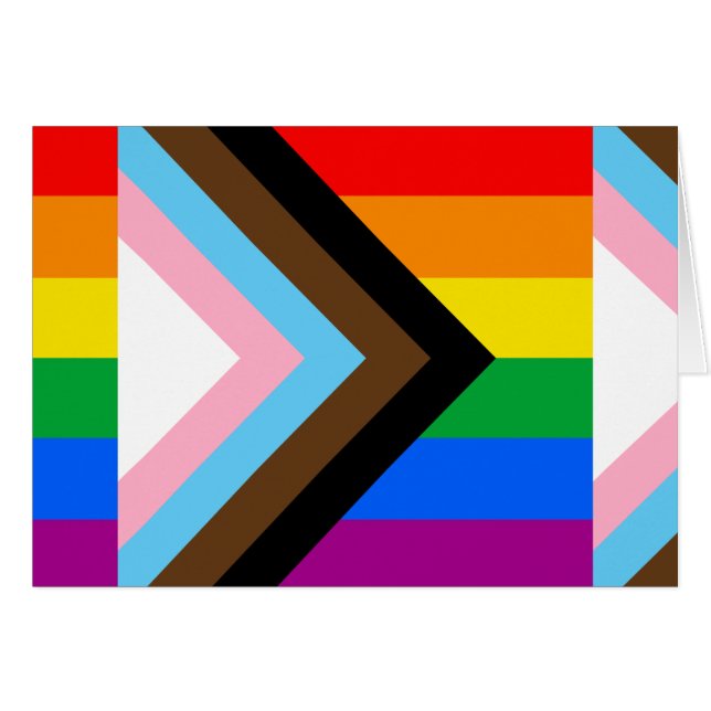 LGBTQ+ Progress Pride Flag (Front Horizontal)