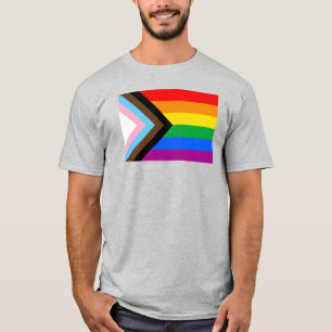 LGBTQ+ Progress Pride Flag T-Shirt