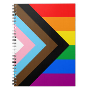 LGBTQ+ Progress Pride Notebook