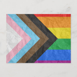 LGBTQ+ Progress Pride Postcard