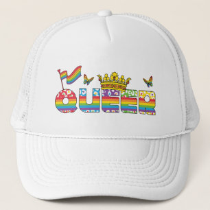 LGBTQ - Queer - Rainbow Colour Trucker Hat