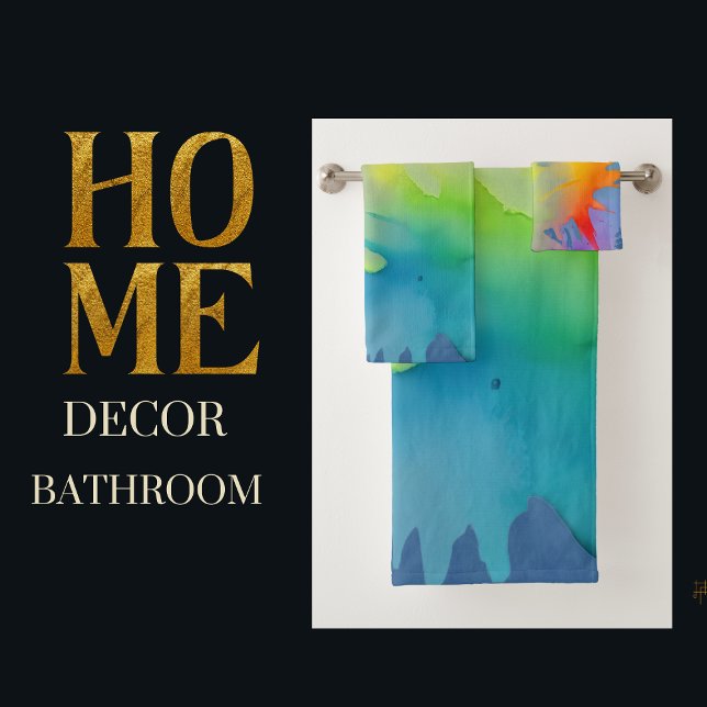 lgbtq rainbow  bath towel set (Creator Uploaded)