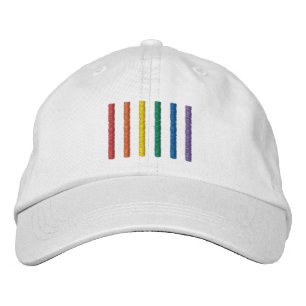 LGBTQ+ Rainbow  Embroidered Baseball Cap