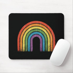 LGBTQ Rainbow Flag Gay Pride LGBT Awareness Ally  Mouse Pad