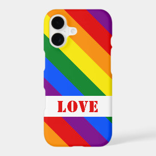 LGBTQ+ Rainbow Flag Love for Pride Month -
