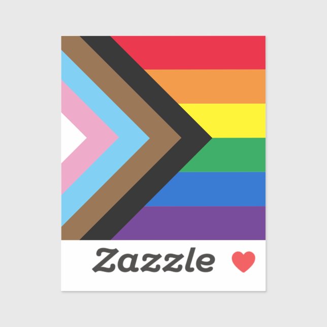 Lgbtq rainbow inclusive diversity gay pride flag  (Sheet)