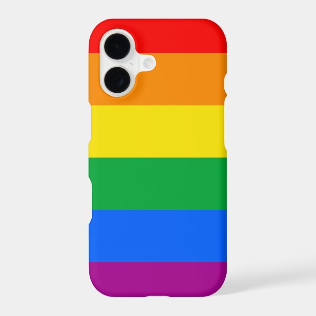 LGBTQ+ Rainbow Pride Flag (Back)