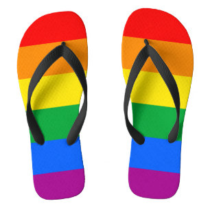 LGBTQ+ Rainbow Pride Flag Thongs