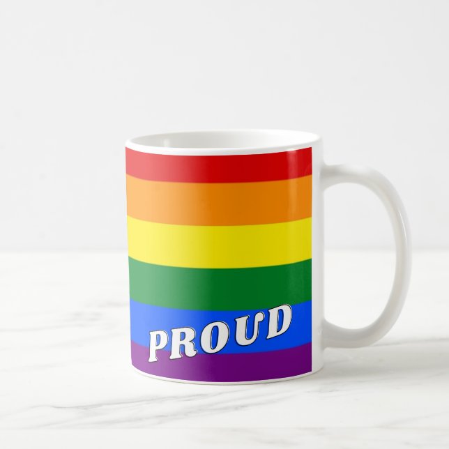 LGBTQ Rainbow Pride Mug (Right)