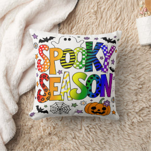 LGBTQ Rainbow Spooky Season Halloween Cushion